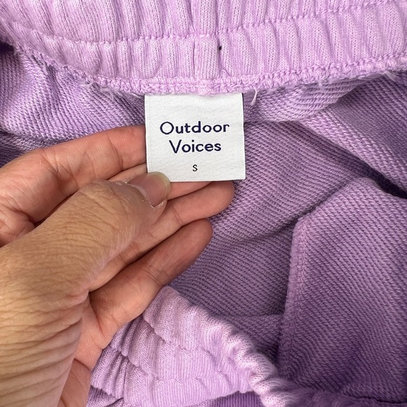 Outdoor Voices Purple joggers S - Picture 2 of 4